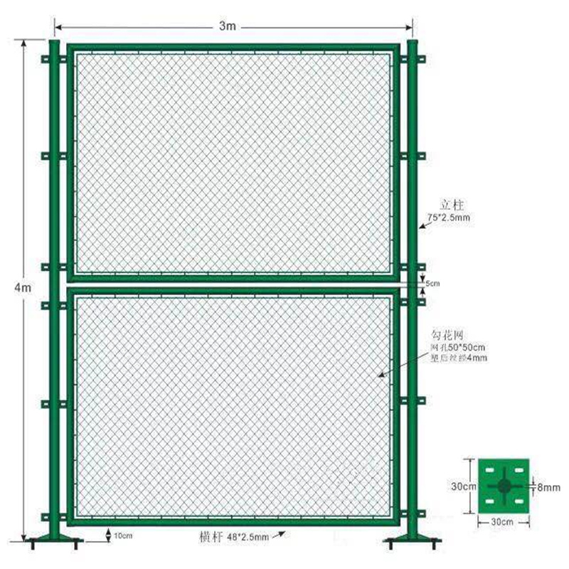 球場圍網(wǎng)小門圖片3