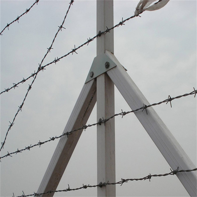 上海刺鐵絲公路圍欄網圖片4