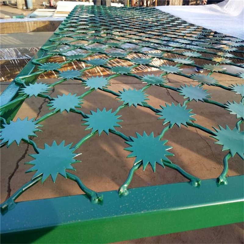 看守所梅花刺鋼網墻圖片2