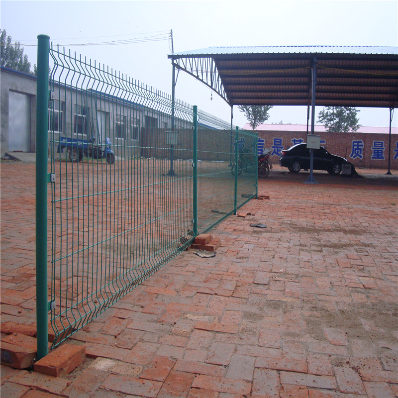 上海小區綠皮圍欄網圖片2