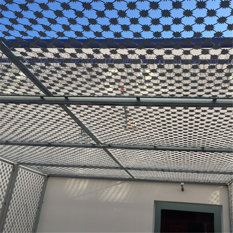 梅花刺鋼網墻圖片2