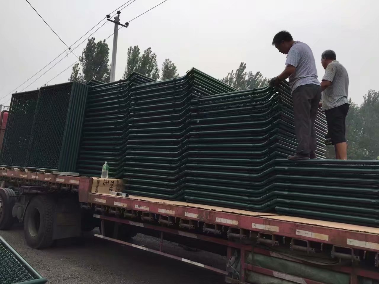 上海籃球場圍網圖片3