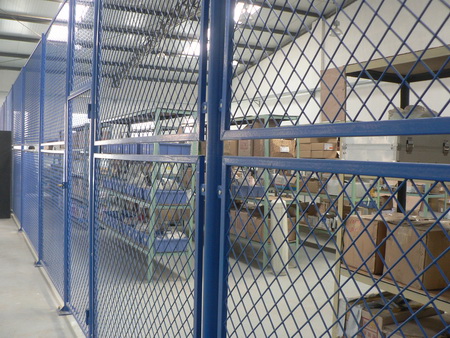 上海倉庫隔離帶車間防護網圖片3