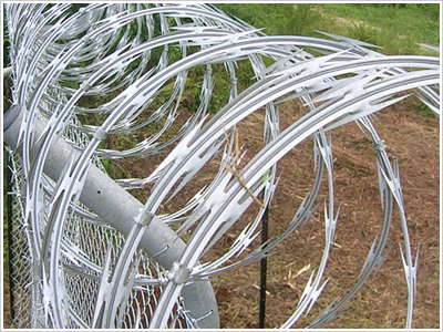 上海蛇腹型不銹鋼刀片刺網圖片4