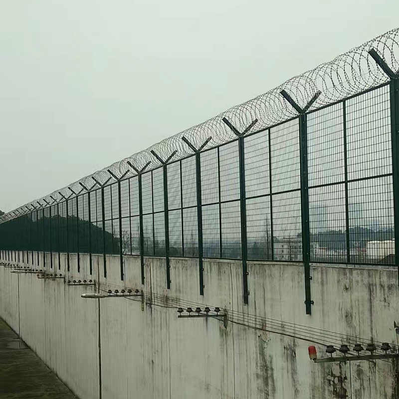 上海監獄菱形刀刺網鋼網墻圖片1