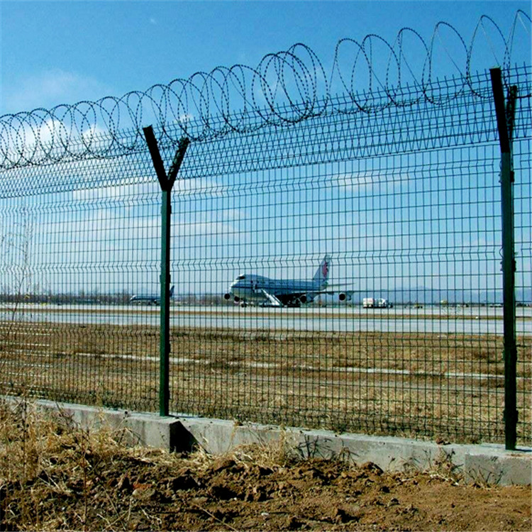 機場防護(hù)安全鋼筋隔離柵圖片4